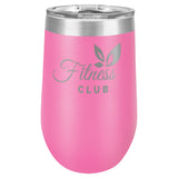 16oz. Tumbler w/Lid Custom Lasered