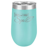 16oz. Tumbler w/Lid Custom Lasered