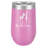 16oz. Tumbler w/Lid Custom Lasered