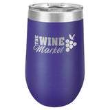 16oz. Tumbler w/Lid Custom Lasered